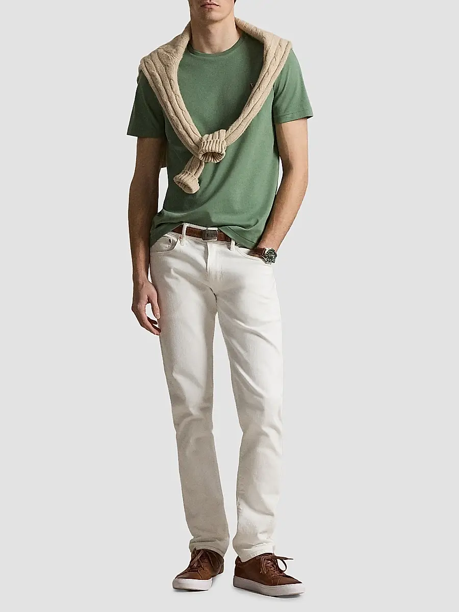 Polo Ralph Lauren Men's Cotton Crewneck T-Shirt | Thumbnail 2 Polo Ralph Lauren Men's Cotton Crewneck T-Shirt | Thumbnail 2
