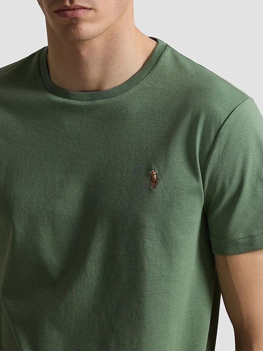 Polo Ralph Lauren Men's Cotton Crewneck T-Shirt | Thumbnail 5 Polo Ralph Lauren Men's Cotton Crewneck T-Shirt | Thumbnail 5