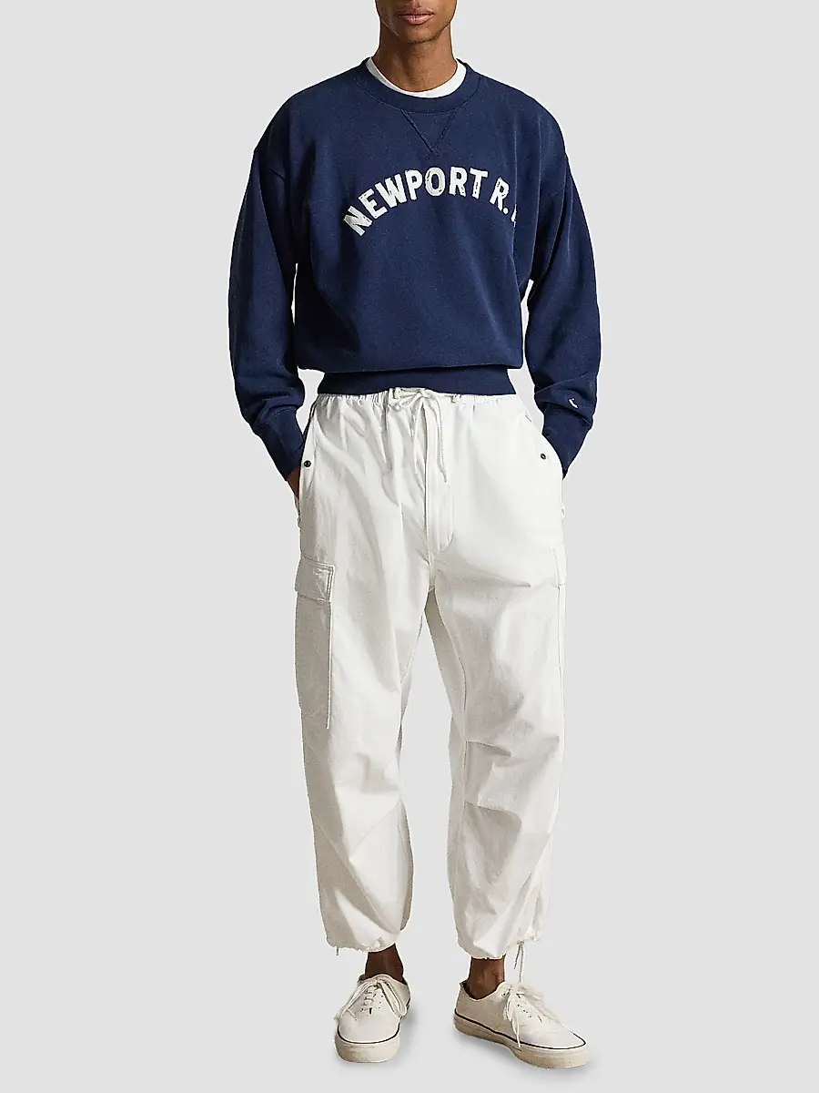 Polo Ralph Lauren Men's Newport Fleece Crewneck Sweatshirt | Thumbnail 2 Polo Ralph Lauren Men's Newport Fleece Crewneck Sweatshirt | Thumbnail 2