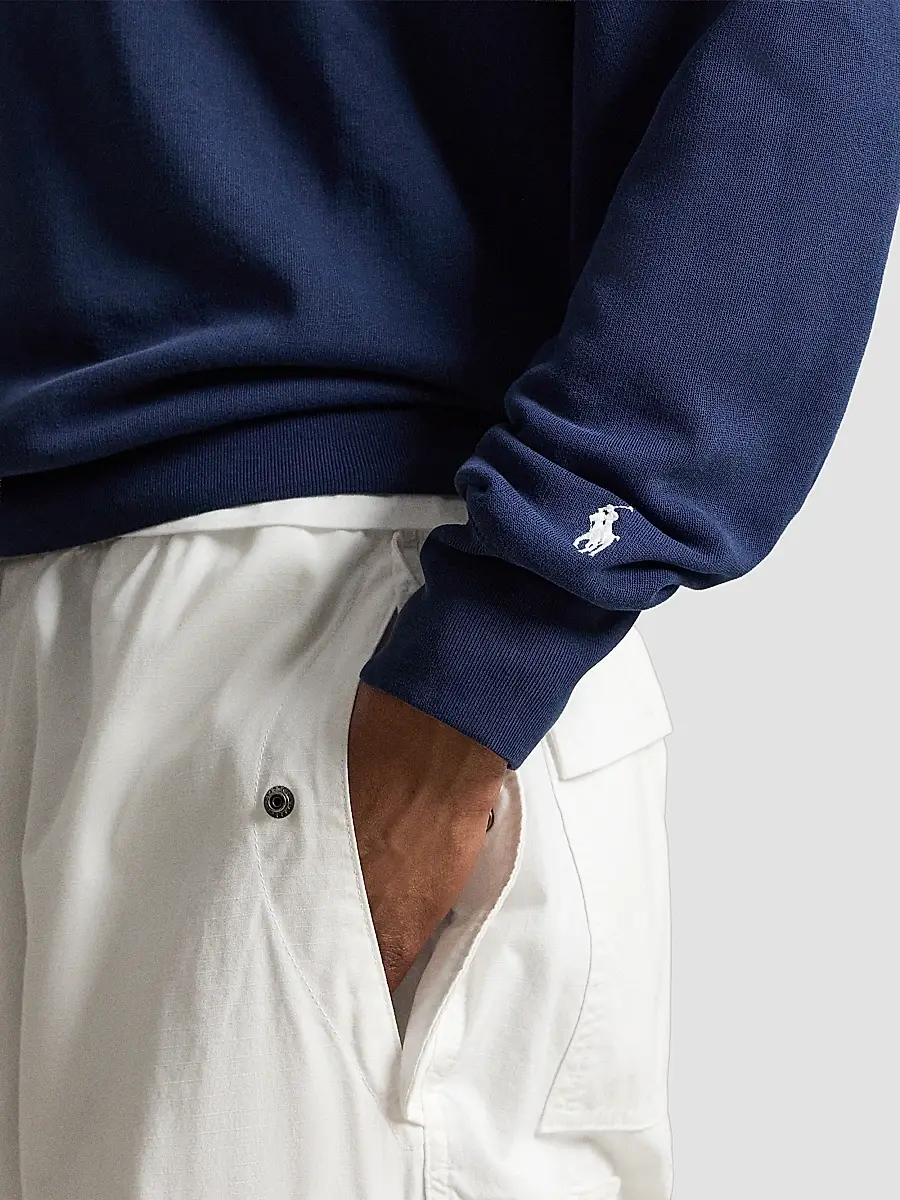 Polo Ralph Lauren Men's Newport Fleece Crewneck Sweatshirt | Thumbnail 5 Polo Ralph Lauren Men's Newport Fleece Crewneck Sweatshirt | Thumbnail 5