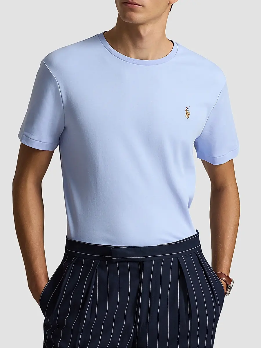 Polo Ralph Lauren Men's Cotton Crewneck T-Shirt | Thumbnail 3 Polo Ralph Lauren Men's Cotton Crewneck T-Shirt | Thumbnail 3