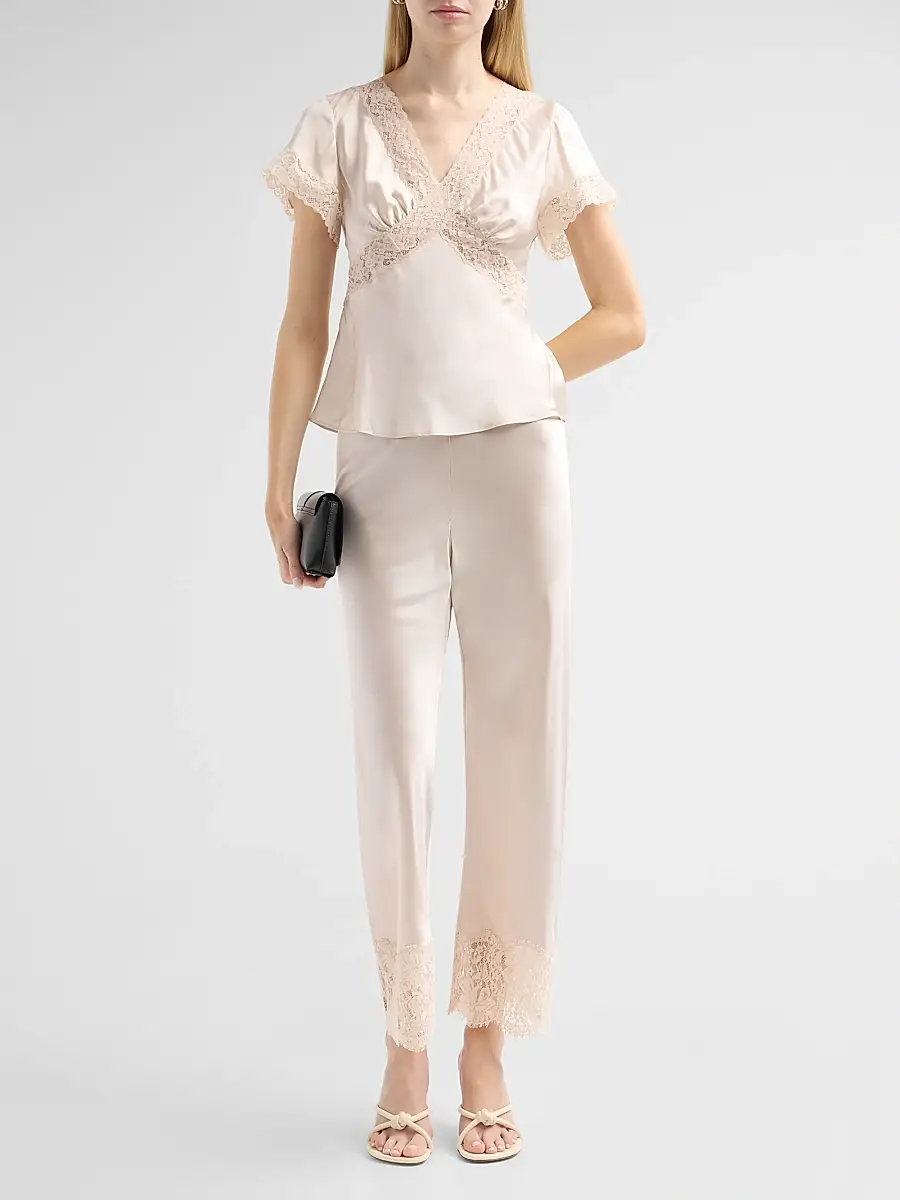 Cami NYC Women's Bristol Lace Pants | Thumbnail 2 Cami NYC Women's Bristol Lace Pants | Thumbnail 2