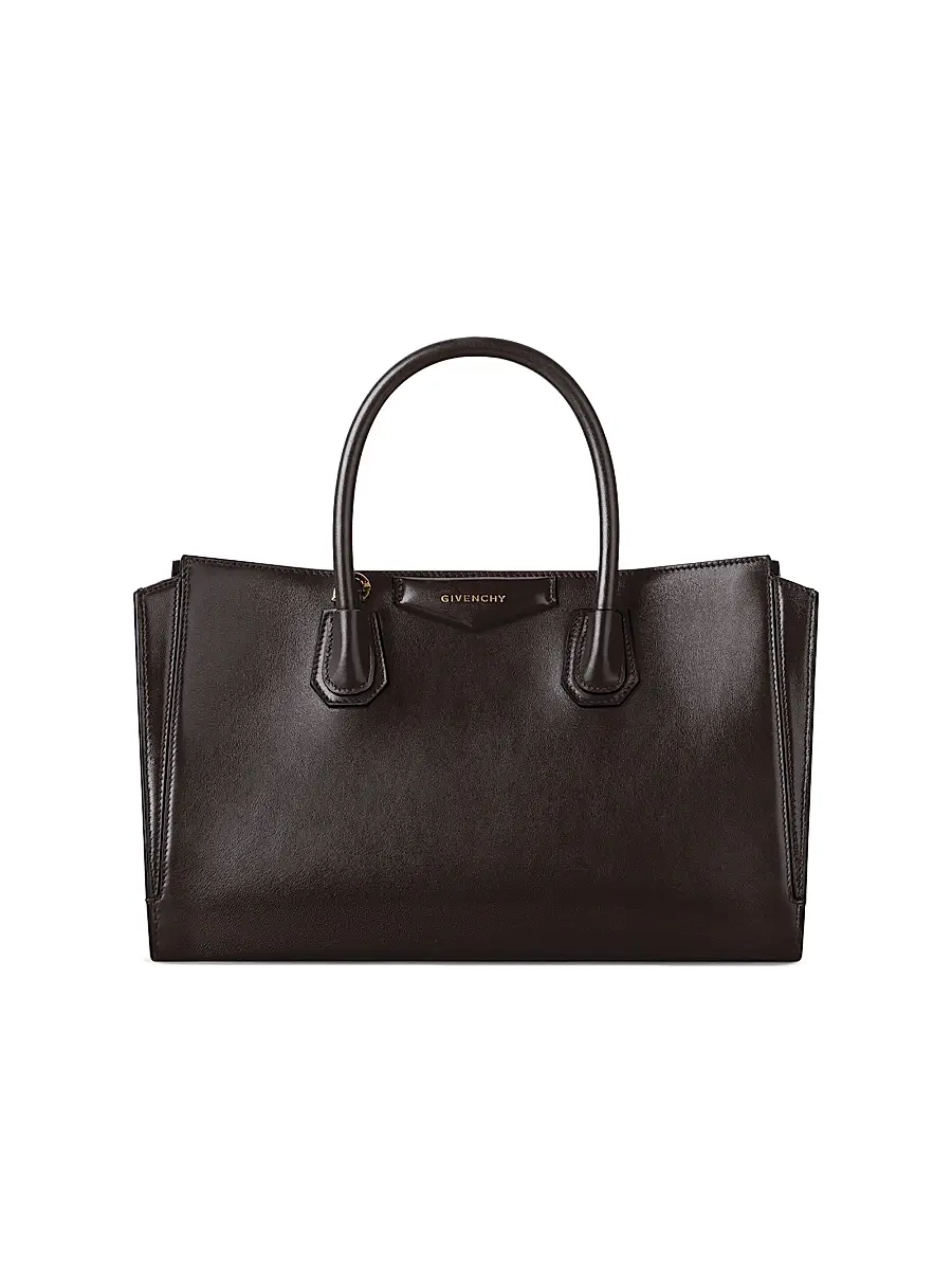 Givenchy Women's Antigona Catchall Top Handle Bag - Chocolate | Image 1 Givenchy Women's Antigona Catchall Top Handle Bag - Chocolate | Image 1