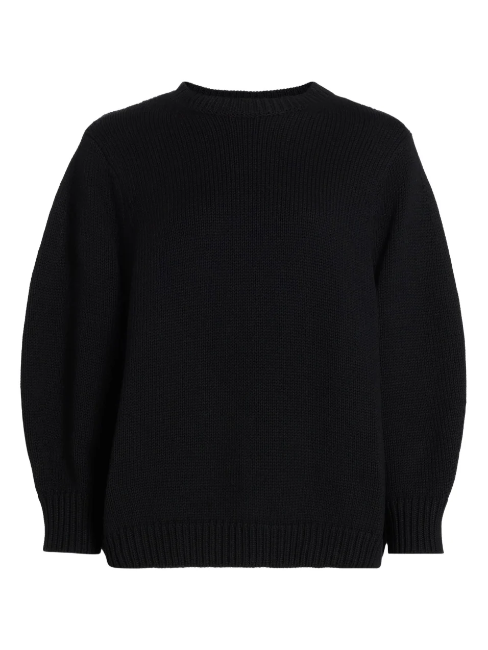 Women's Oversized Cotton Crewneck Sweater