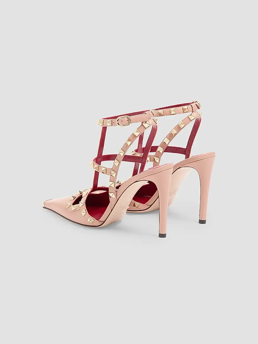 Valentino Women's Rockstud Kidskin 100MM Pumps | Thumbnail 3