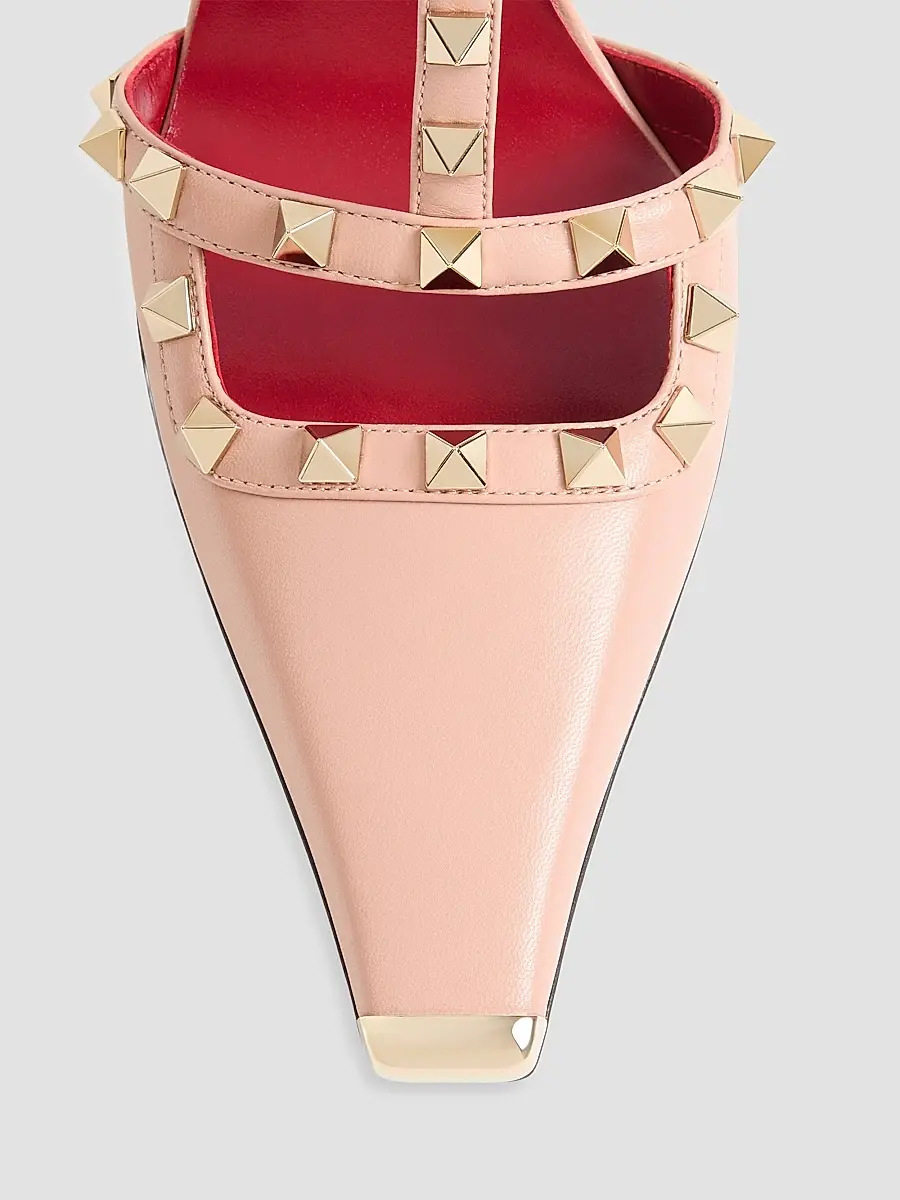 Valentino Women's Rockstud Kidskin 100MM Pumps | Thumbnail 5