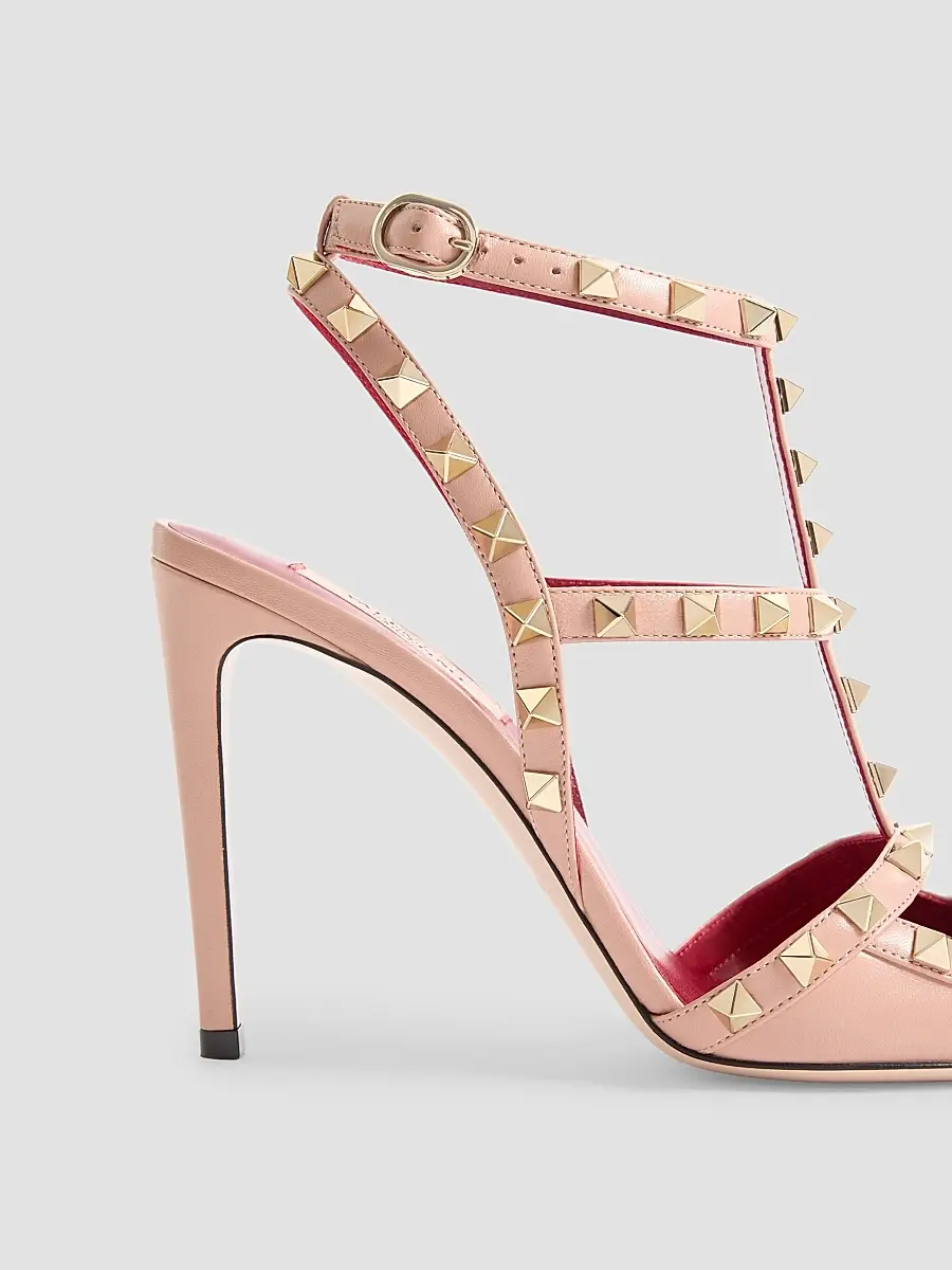 Valentino Women's Rockstud Kidskin 100MM Pumps | Thumbnail 6