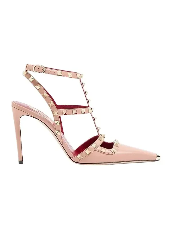 Valentino Women's Rockstud Kidskin 100MM Pumps