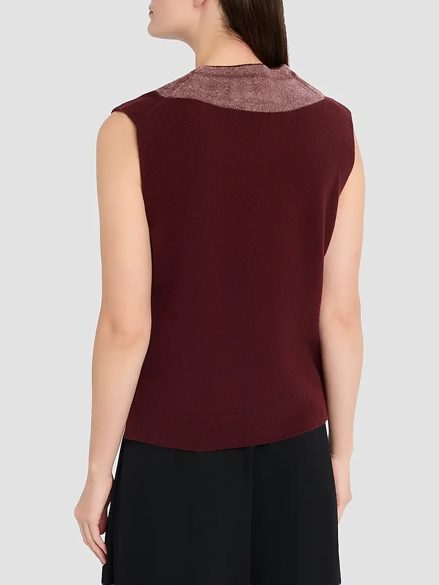 Maison Margiela Women's Fuse Wool Knit Top | Thumbnail 3 Maison Margiela Women's Fuse Wool Knit Top | Thumbnail 3