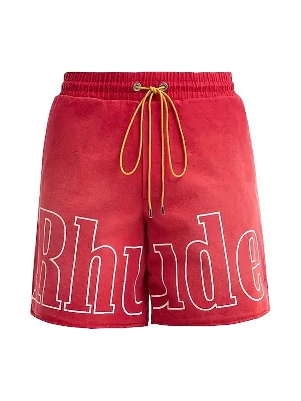 Men's Washed Logo Track Shorts Men's Washed Logo Track Shorts