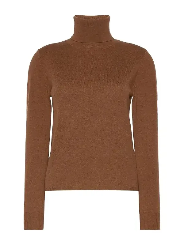 Women's Wool and Cashmere Turtleneck Sweater Women's Wool and Cashmere Turtleneck Sweater