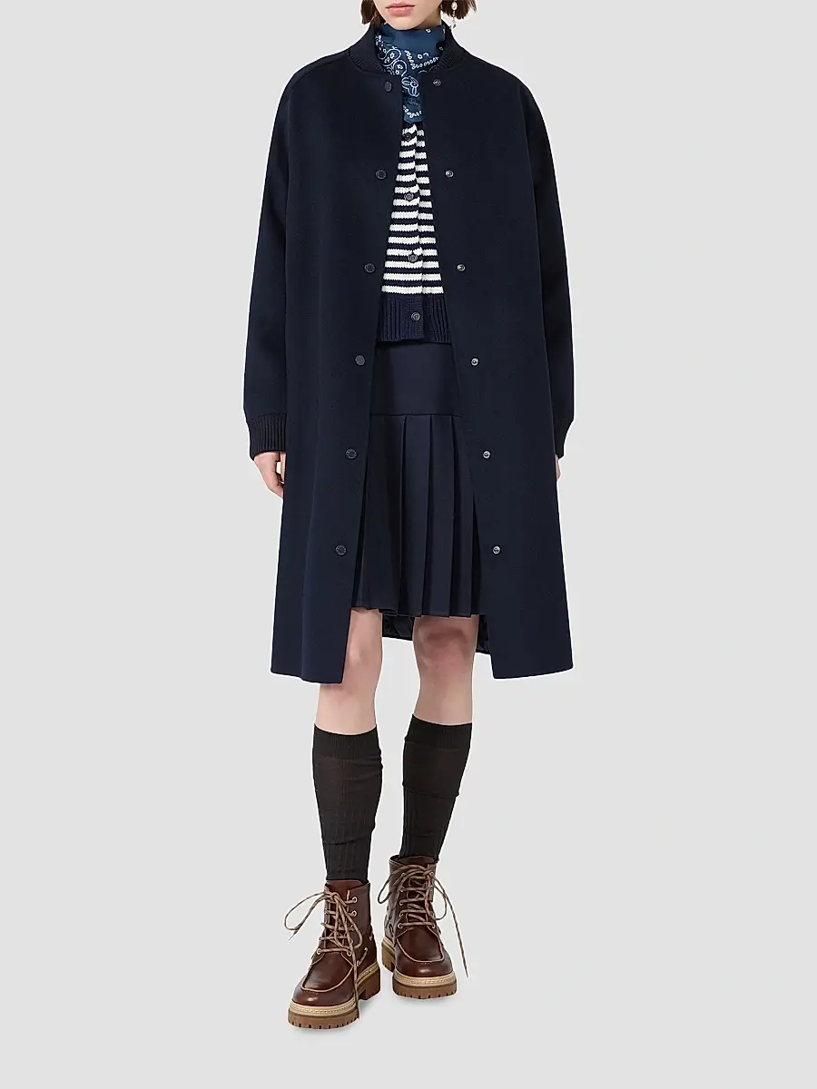 Weekend Max Mara Women's Double Wool Broadcloth Coat | Thumbnail 2