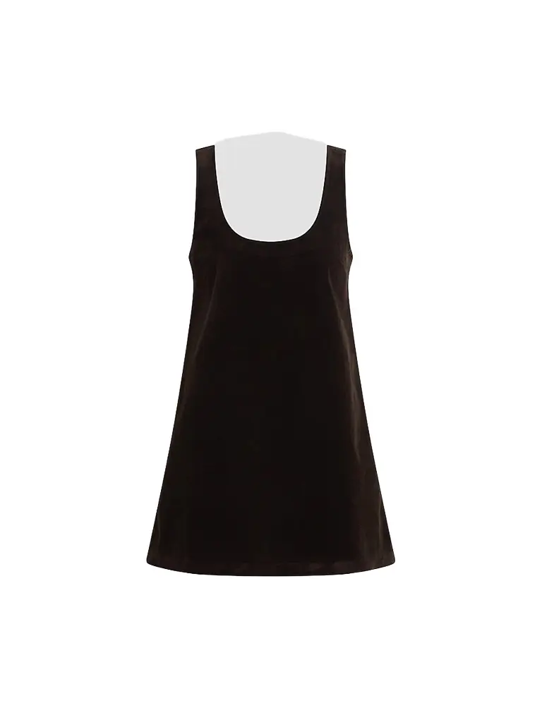 Joe's Jeans Women's The Scoopneck Faux-Suede Mini Dress | Image 1 Joe's Jeans Women's The Scoopneck Faux-Suede Mini Dress | Image 1