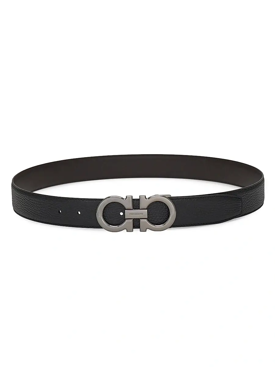 Ferragamo Men's 2-Belt Gancini-Buckle Gift Box | Thumbnail 4 Ferragamo Men's 2-Belt Gancini-Buckle Gift Box | Thumbnail 4