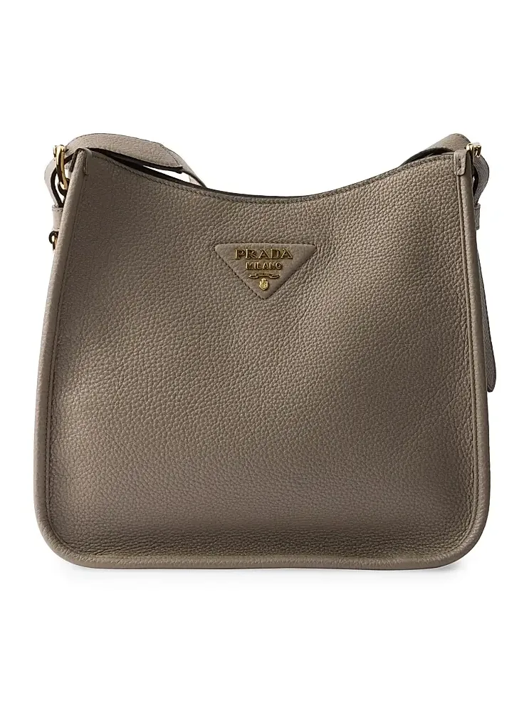 Prada Women's Medium Leather Shoulder Bag