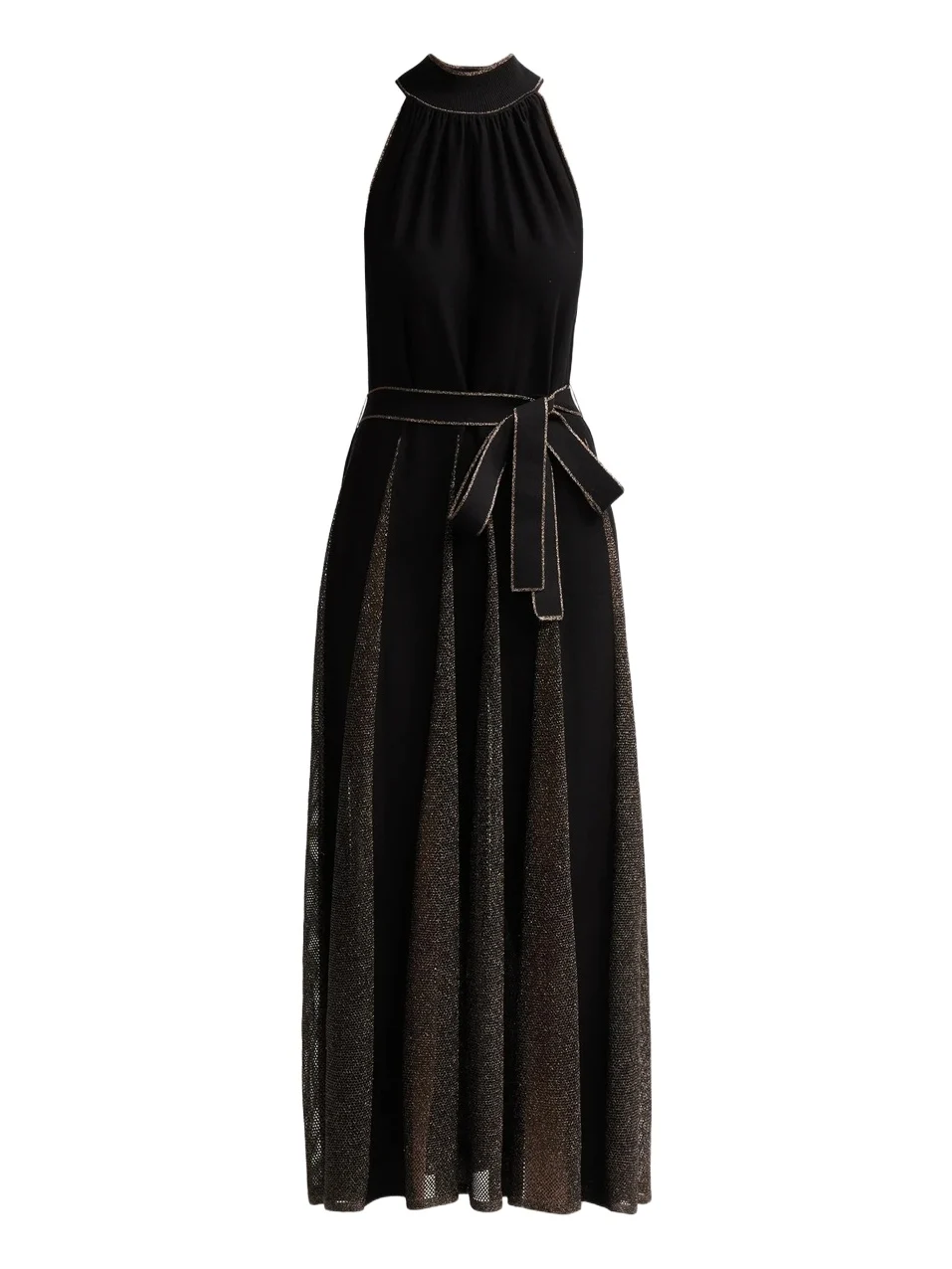 Zimmermann Women's Valiant Metallic Halter Dress