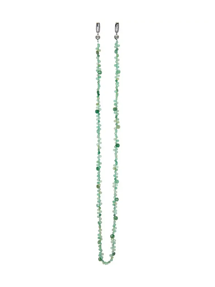 Faceted Gemstone Crossbody Chain Faceted Gemstone Crossbody Chain