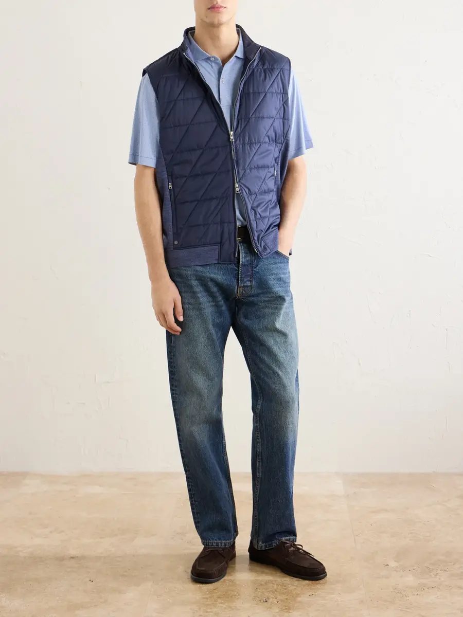 Peter Millar Walker Quilted Shell Vest - Men | Thumbnail 2