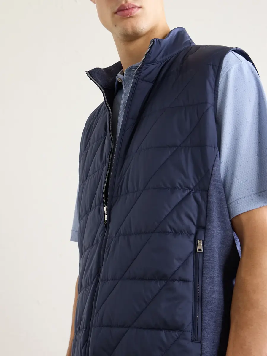 Peter Millar Walker Quilted Shell Vest - Men | Thumbnail 5