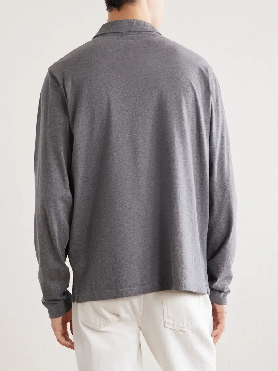 Hartford Cotton-Jersey Polo Shirt - Men | Thumbnail 4 Hartford Cotton-Jersey Polo Shirt - Men | Thumbnail 4