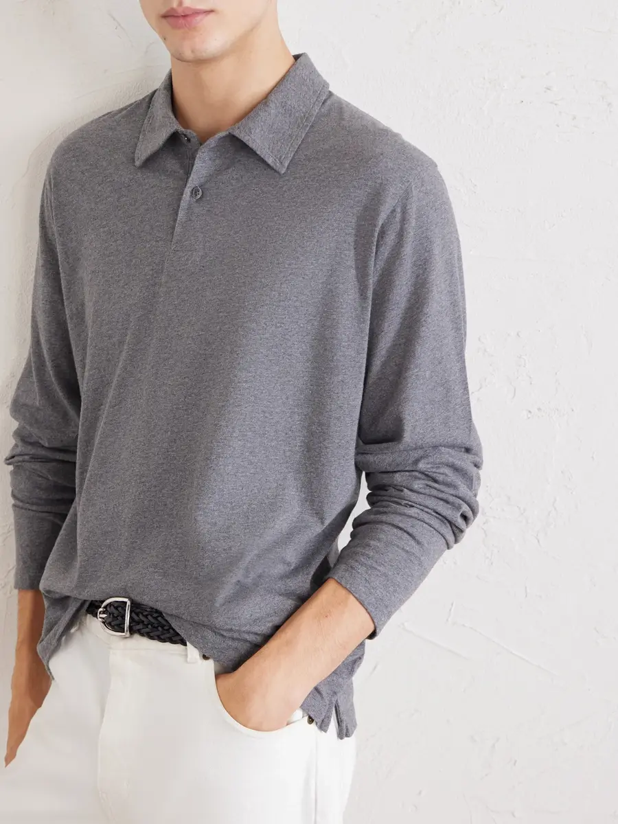 Hartford Cotton-Jersey Polo Shirt - Men | Thumbnail 5 Hartford Cotton-Jersey Polo Shirt - Men | Thumbnail 5