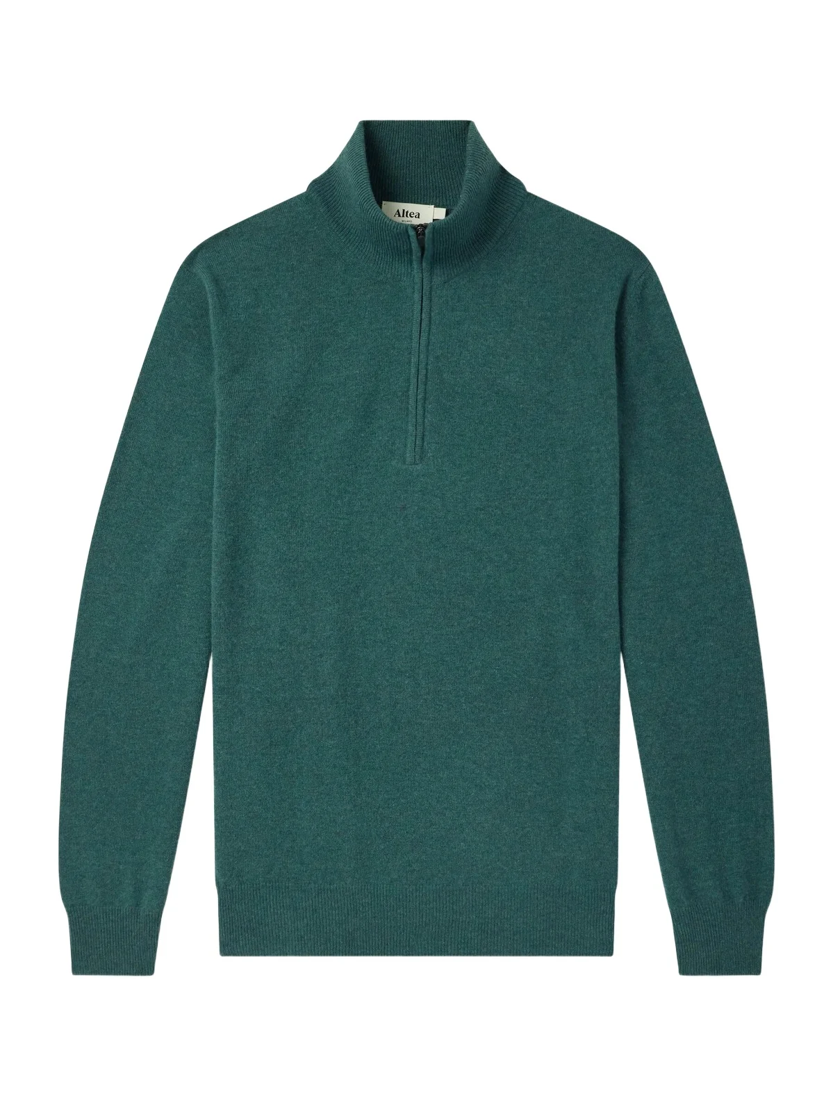 Virgin Wool Half-Zip Sweater - Men Virgin Wool Half-Zip Sweater - Men