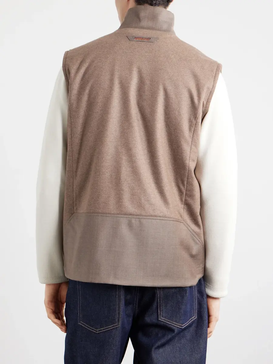Sease Explorer Reversible Padded Cashmere and Wool Gilet - Men | Thumbnail 4 Sease Explorer Reversible Padded Cashmere and Wool Gilet - Men | Thumbnail 4
