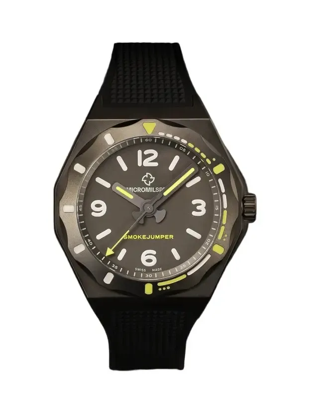 MICROMILSPEC Smokejumper Automatic 42mm Stainless Steel Watch, Ref. No. MIC_440 - Men