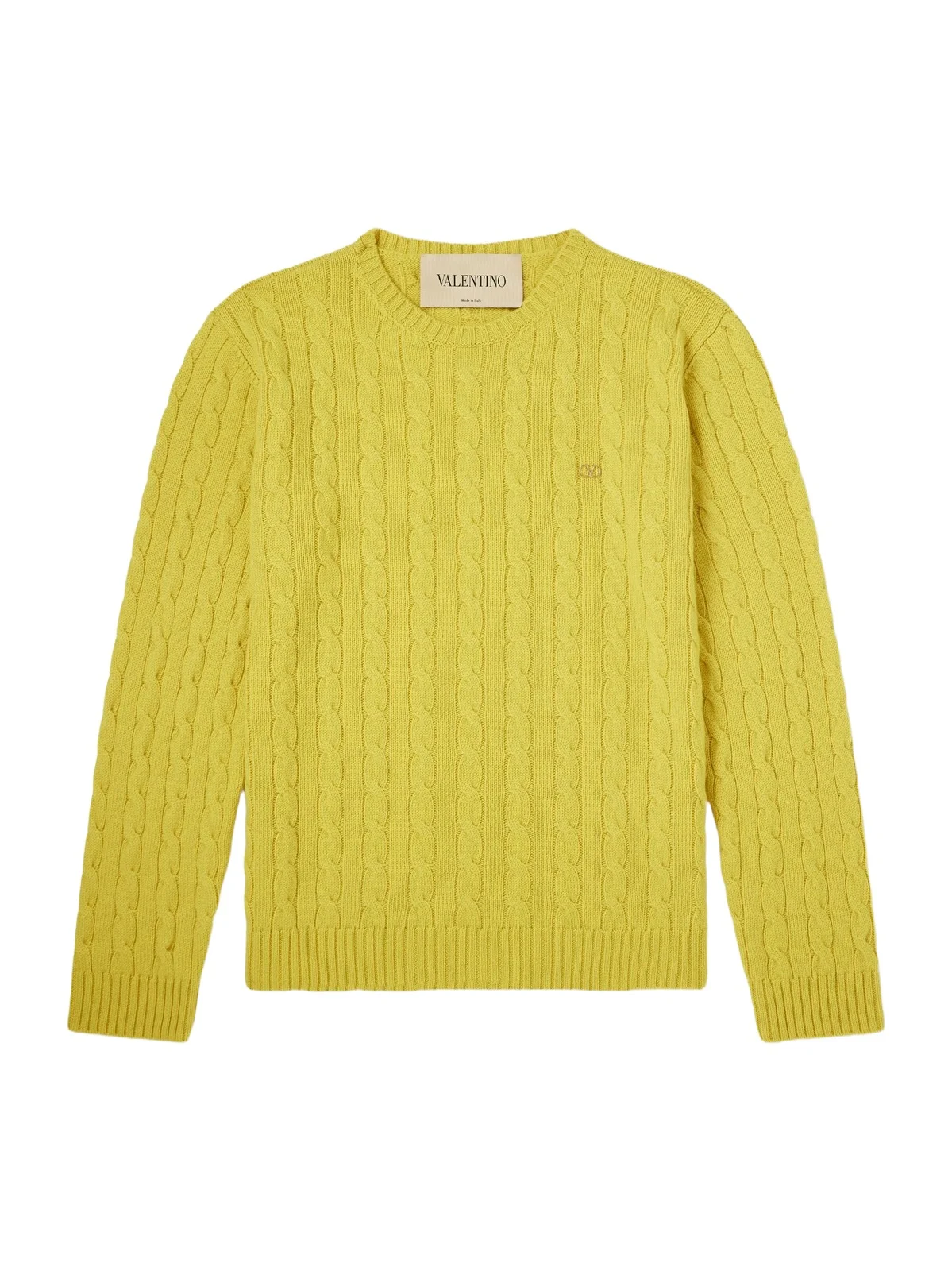 Valentino Garavani VLogo-Embellished Cashmere Sweater - Men