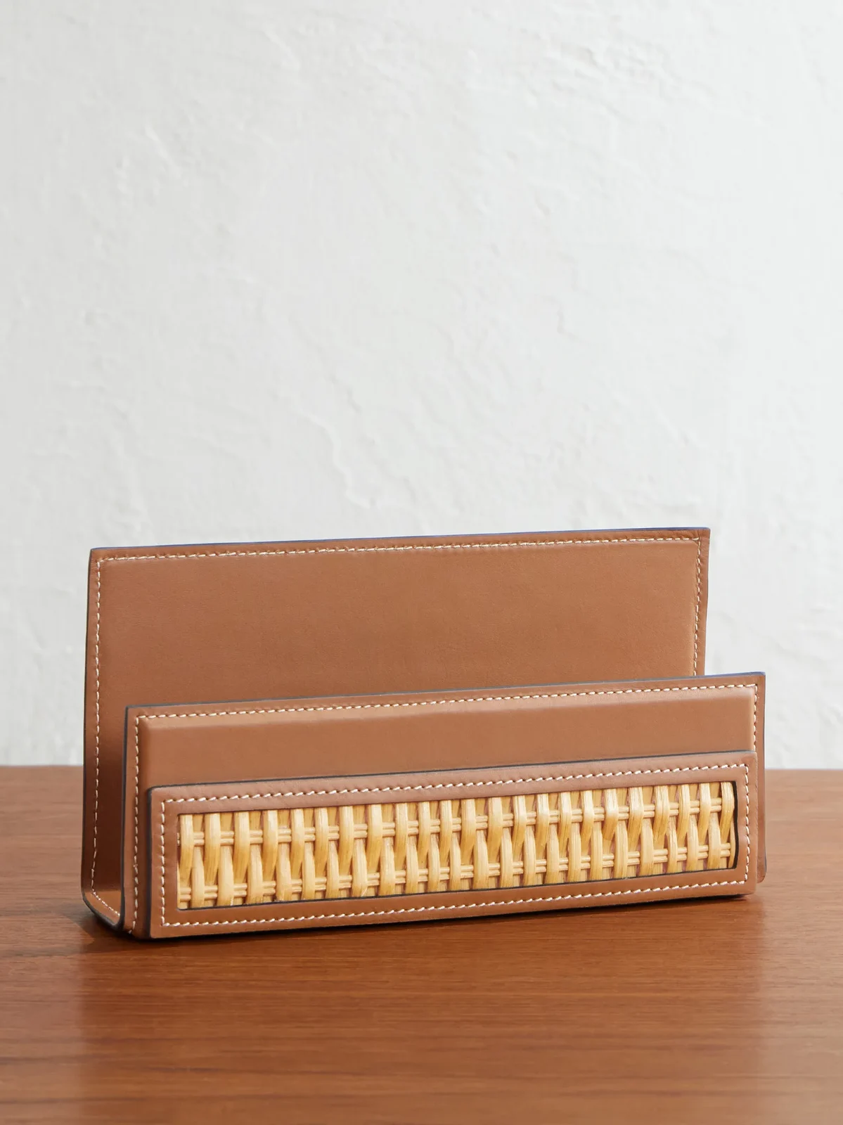 Ralph Lauren Home Bailey Woven Leather Letter Rack - Men