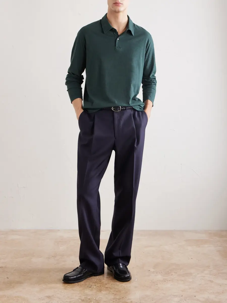 Hartford Cotton-Jersey Polo Shirt - Men | Thumbnail 2 Hartford Cotton-Jersey Polo Shirt - Men | Thumbnail 2