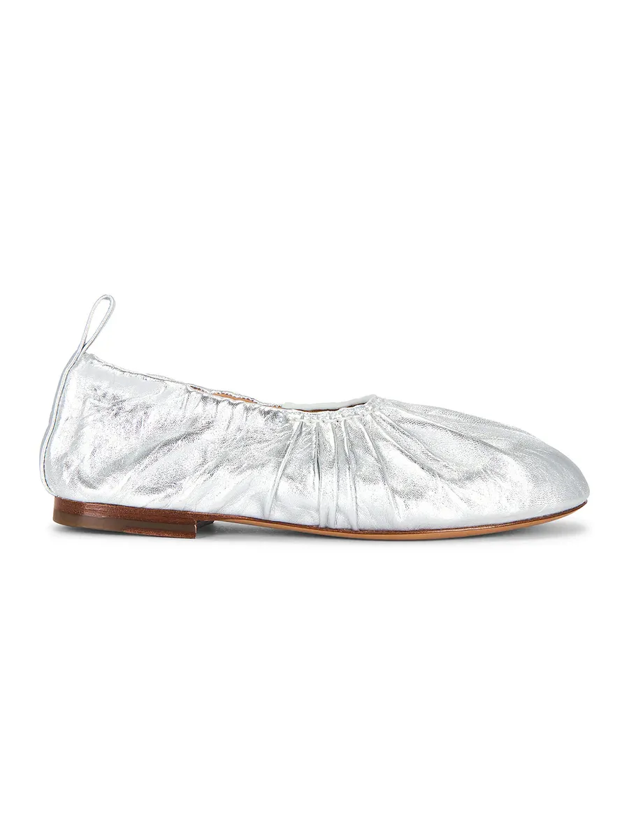 Ruched Ballerina Flat Ruched Ballerina Flat