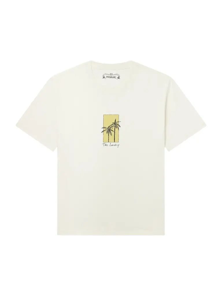 MANAAKI The Landing Printed Cotton-Jersey T-Shirt - Men | Image 1 MANAAKI The Landing Printed Cotton-Jersey T-Shirt - Men | Image 1