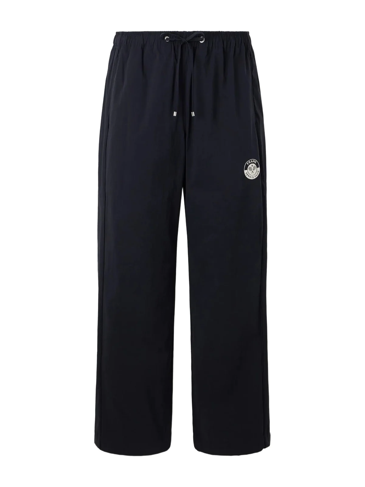Straight-Leg Drawstring Logo-Embroidered Cotton-Blend Trousers - Men