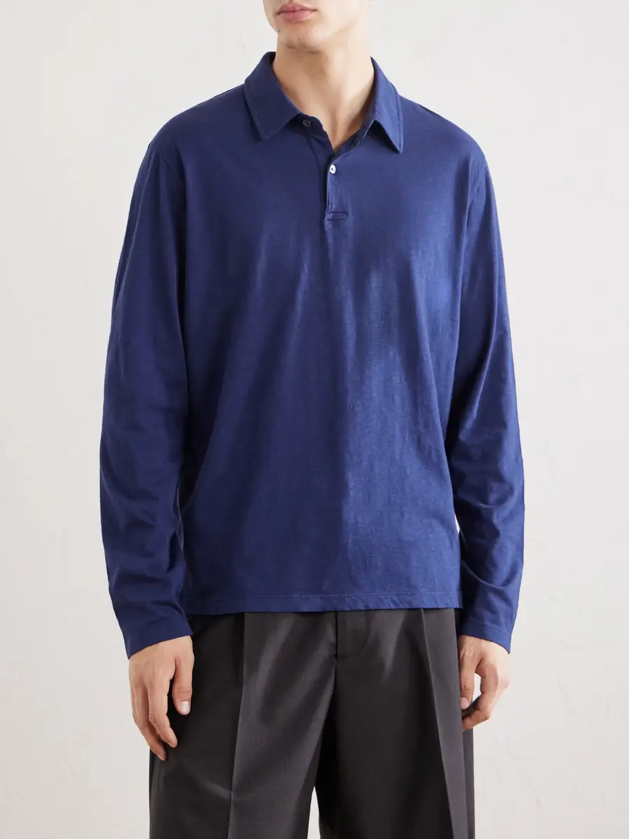 Hartford Cotton-Jersey Polo Shirt - Men | Thumbnail 3 Hartford Cotton-Jersey Polo Shirt - Men | Thumbnail 3