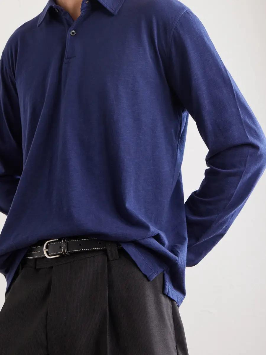 Hartford Cotton-Jersey Polo Shirt - Men | Thumbnail 5 Hartford Cotton-Jersey Polo Shirt - Men | Thumbnail 5