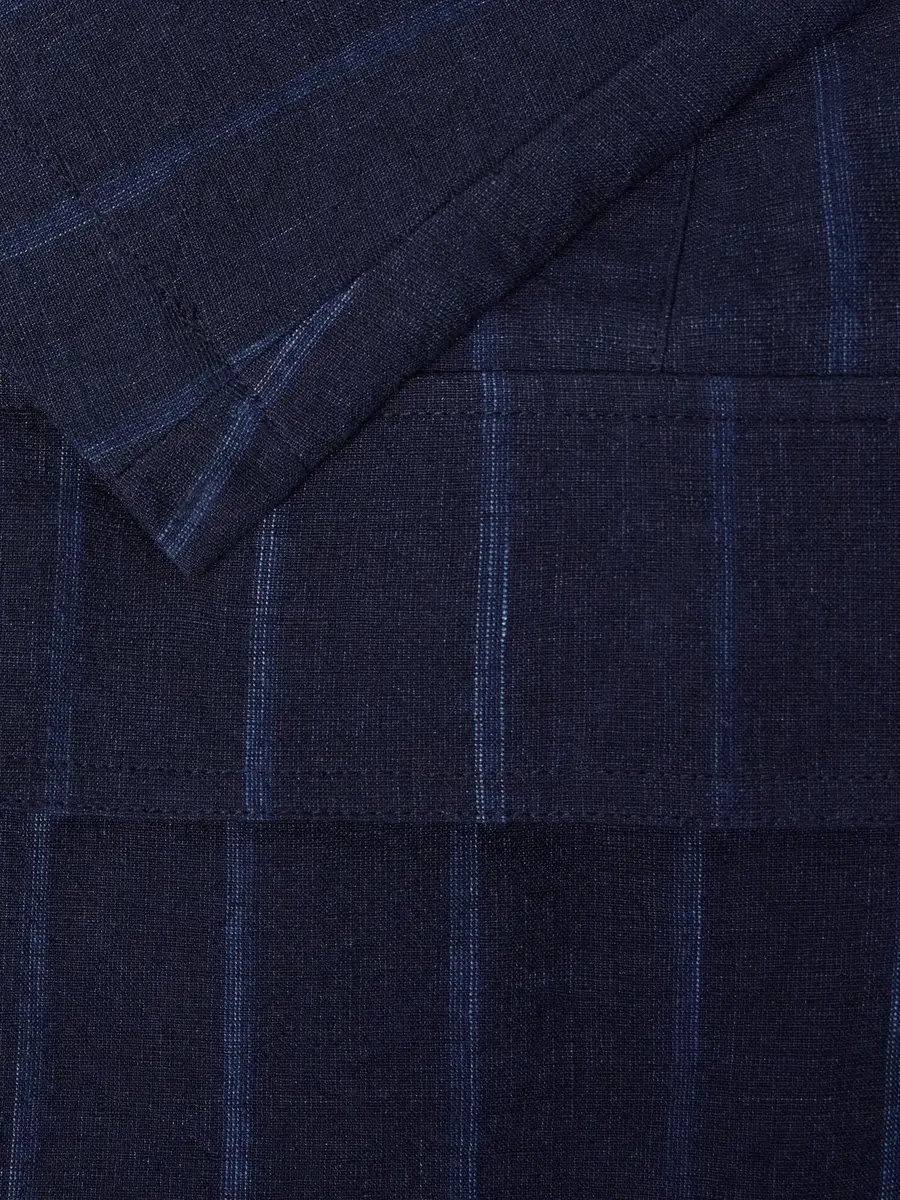 Drake's Games Pinstriped Linen and Cotton-Blend Suit Jacket - Men | Thumbnail 6 Drake's Games Pinstriped Linen and Cotton-Blend Suit Jacket - Men | Thumbnail 6