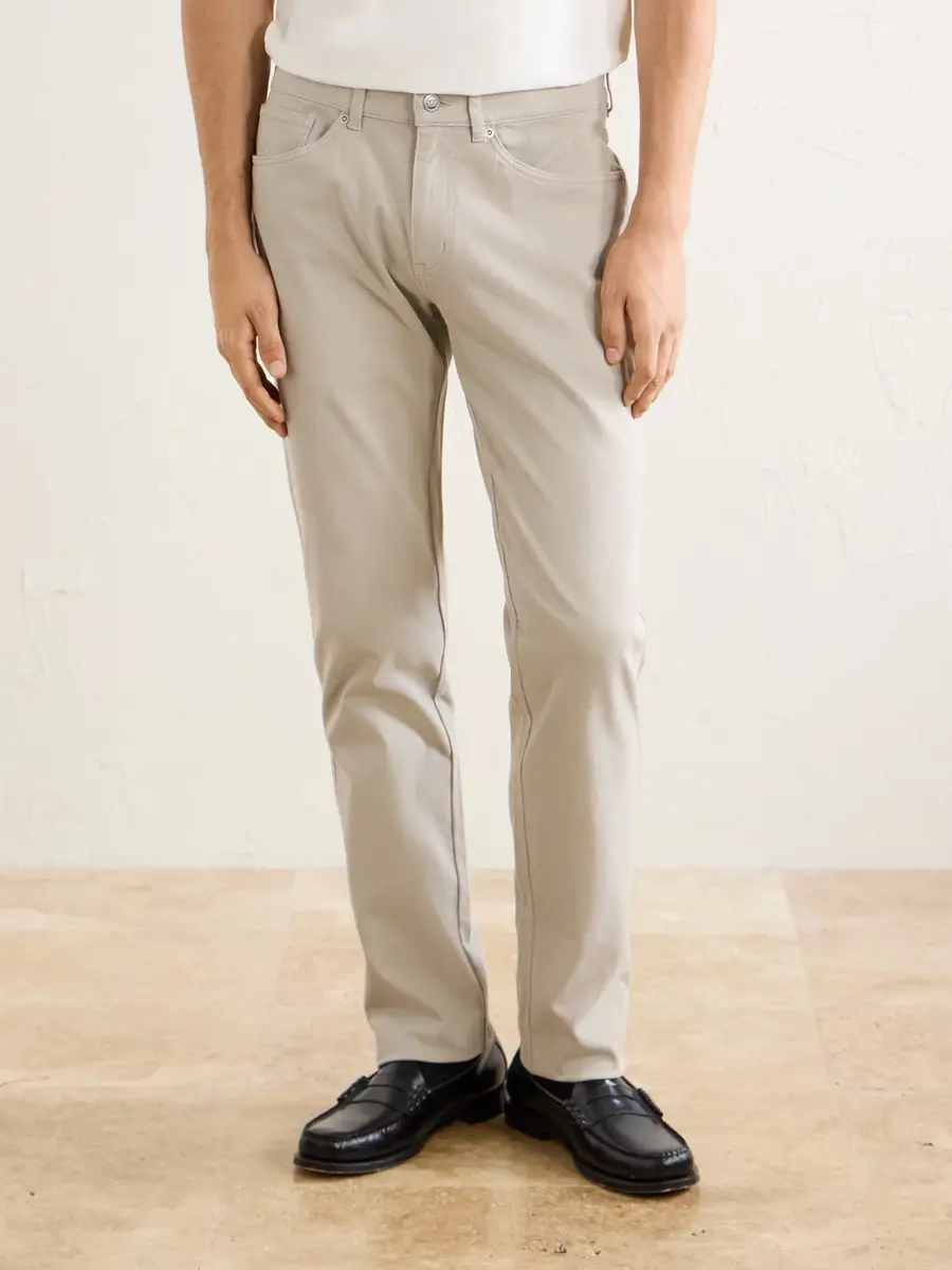 Peter Millar Crown Straight-Leg Cotton-Canvas Trousers - Men | Thumbnail 3 Peter Millar Crown Straight-Leg Cotton-Canvas Trousers - Men | Thumbnail 3