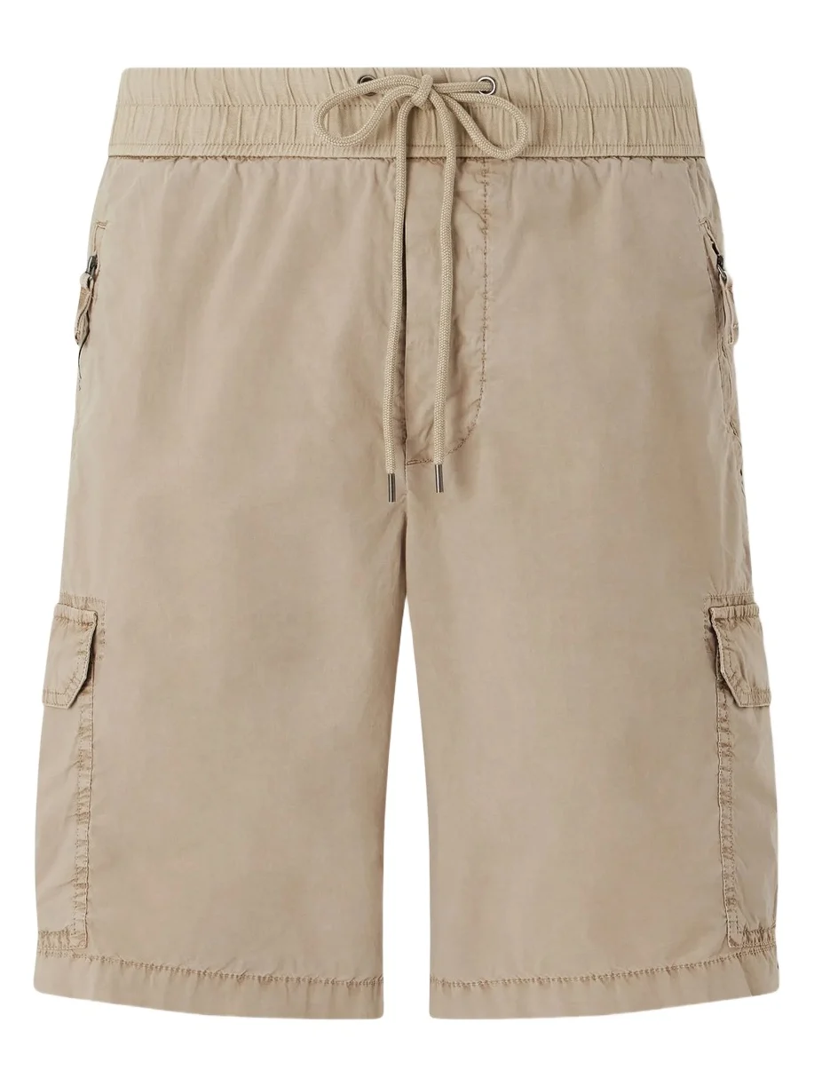 James Perse Straight-Leg Stretch Cotton-Poplin Shorts - Men
