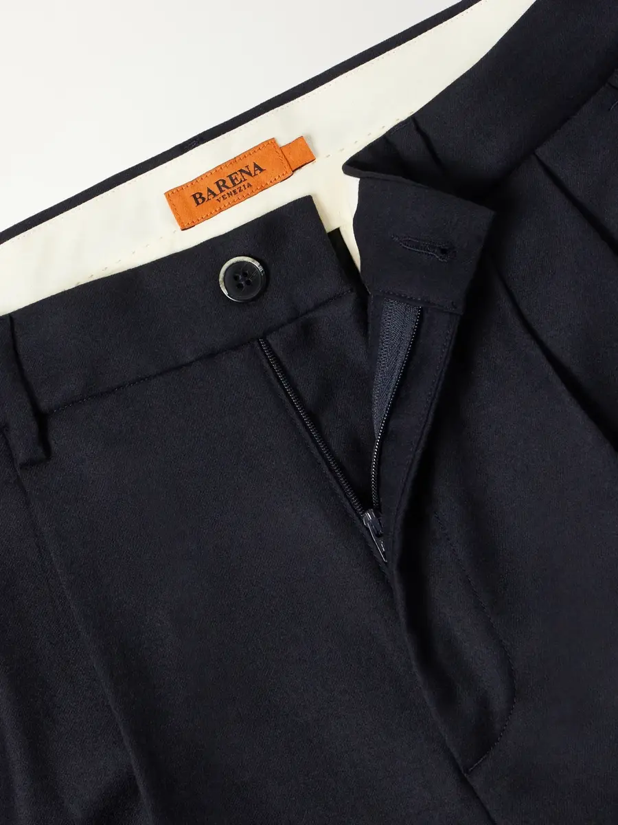 Barena Straight-Leg Wool-Flannel Suit Trousers - Men | Thumbnail 6