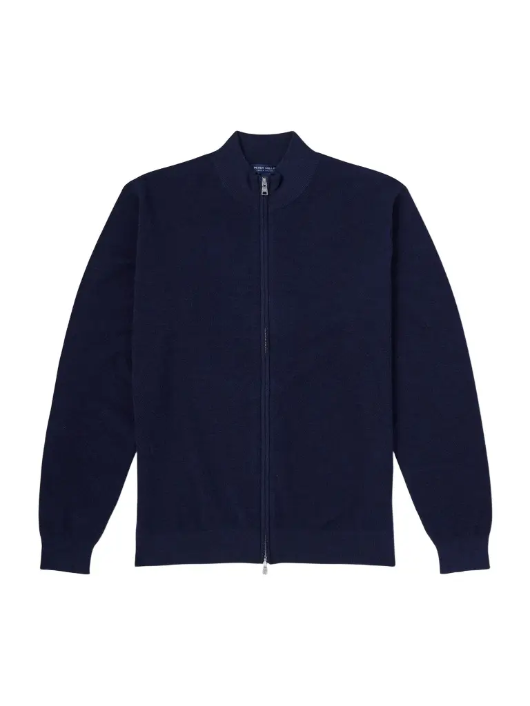 Peter Millar Excursionist Merino Wool-Blend Zip-Up Cardigan - Men | Image 1 Peter Millar Excursionist Merino Wool-Blend Zip-Up Cardigan - Men | Image 1