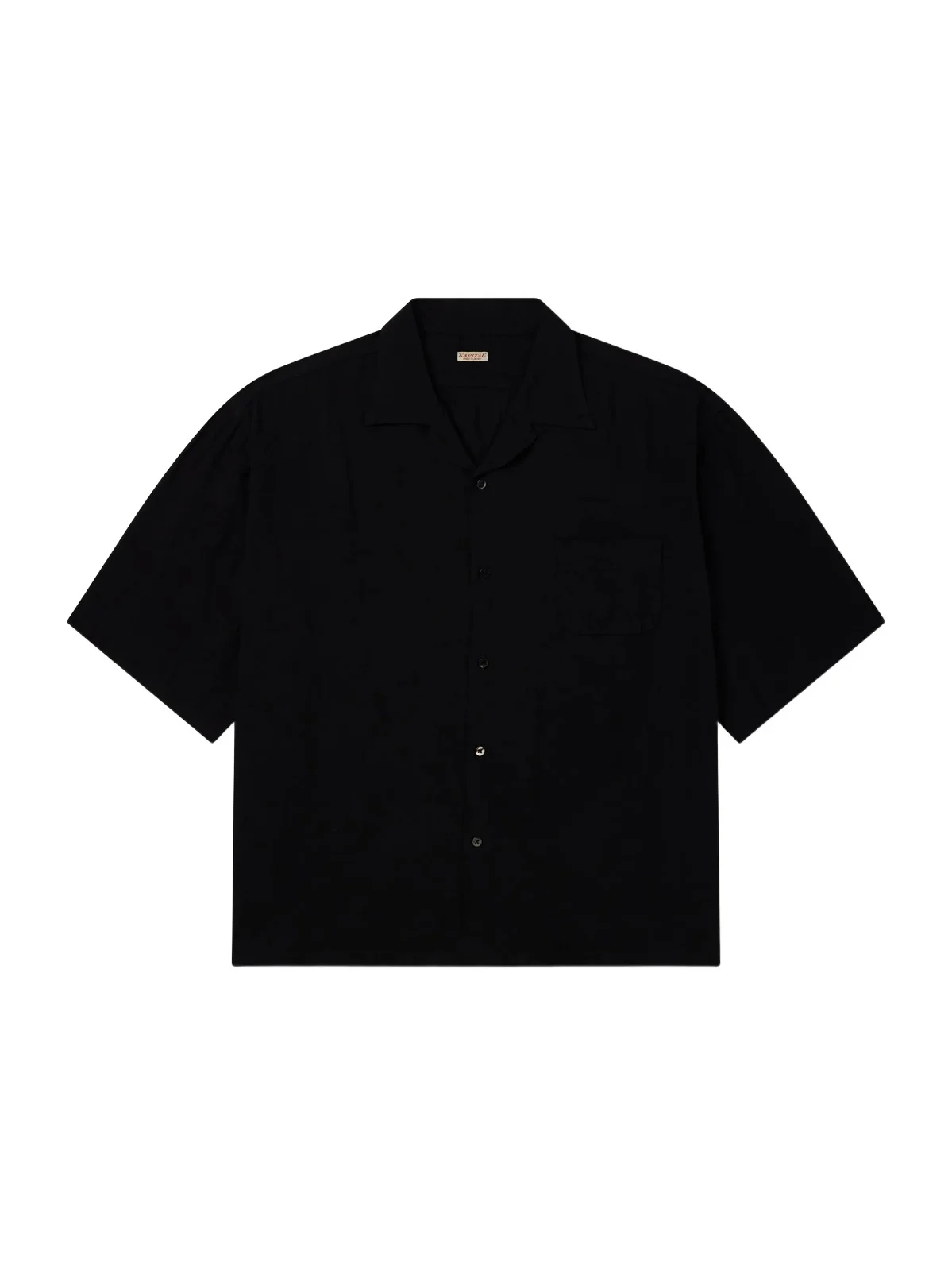 KAPITAL Big Lyocell and Linen-Blend Shirt - Men
