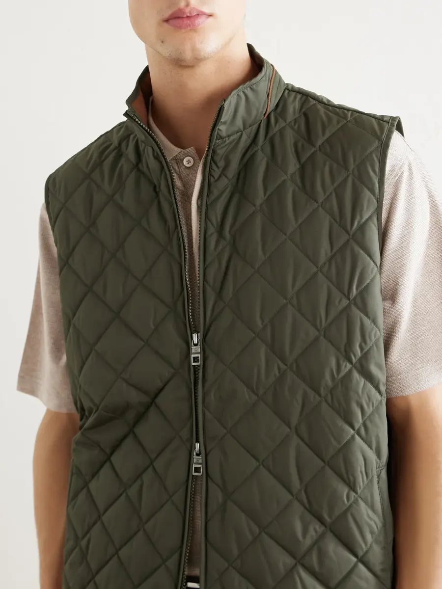 Peter Millar Essex Quilted Shell Vest - Men | Thumbnail 5 Peter Millar Essex Quilted Shell Vest - Men | Thumbnail 5