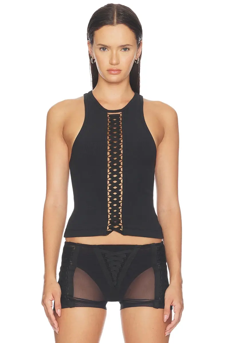 Lace Up Tank Top Lace Up Tank Top