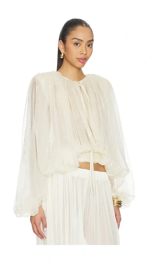 Bronx and Banco Calia Chiffon Blouse | Thumbnail 2 Bronx and Banco Calia Chiffon Blouse | Thumbnail 2