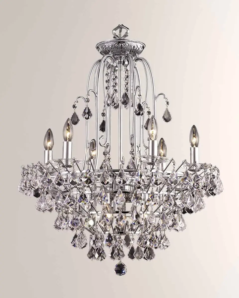 Dale Tiffany 9-Light Tennyson Chandelier | Thumbnail 2 Dale Tiffany 9-Light Tennyson Chandelier | Thumbnail 2