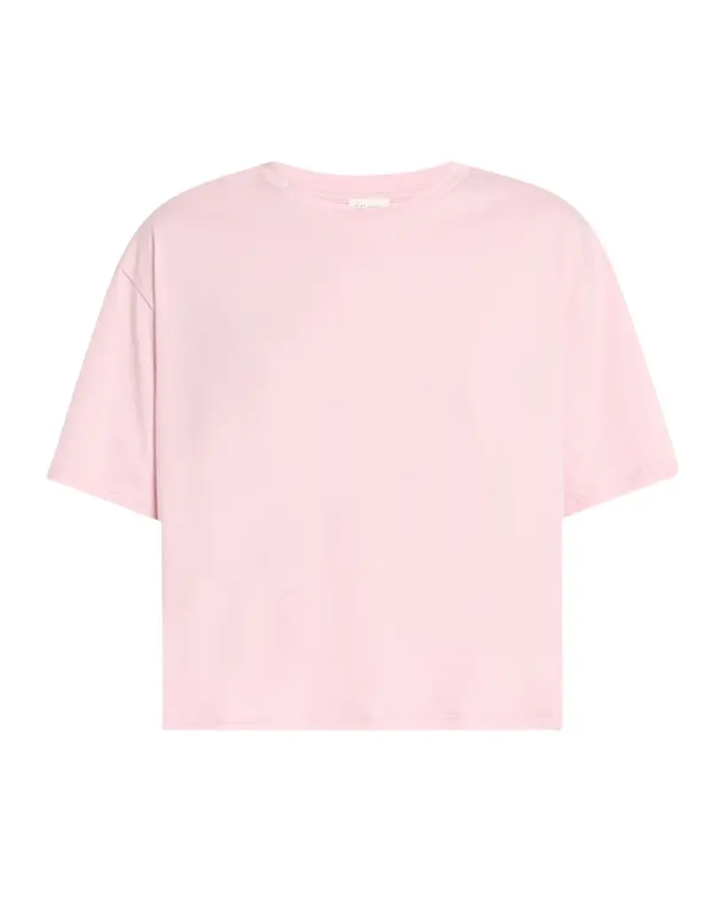 Skin Cali and Carlyn Cropped Pima Cotton Pajama Set | Image 1 Skin Cali and Carlyn Cropped Pima Cotton Pajama Set | Image 1