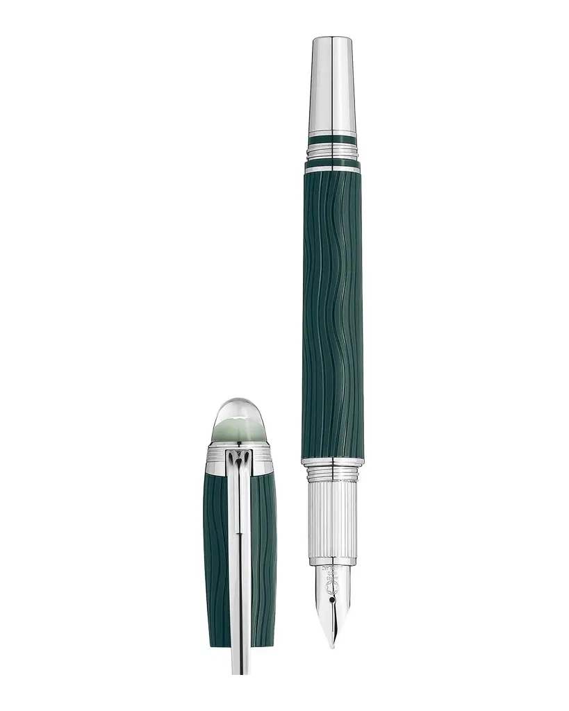 Montblanc Men's StarWalker PolarGreen Precious Resin Fountain Pen