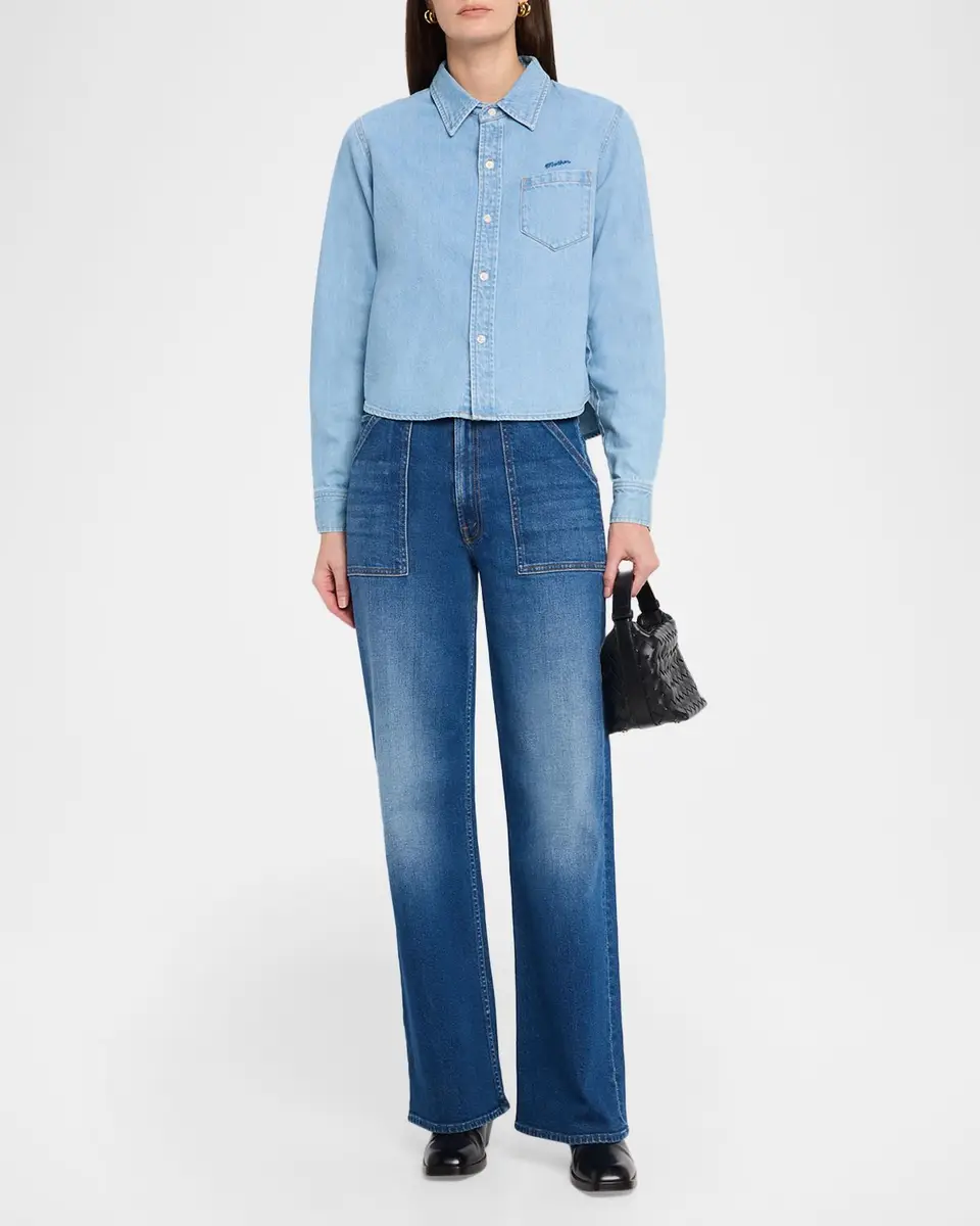 Mother The Honor Roll Denim Shirt | Thumbnail 2