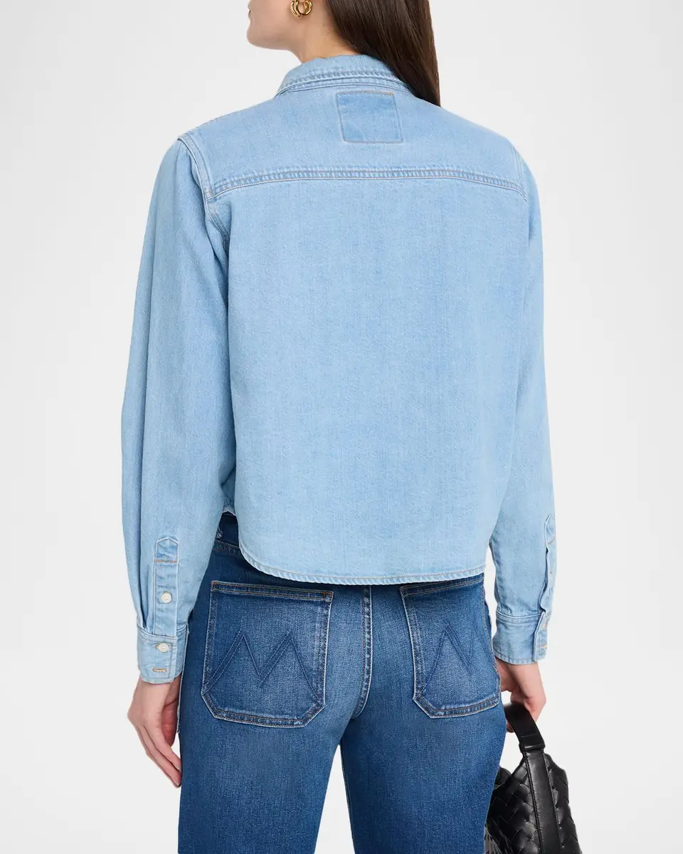 Mother The Honor Roll Denim Shirt | Thumbnail 3